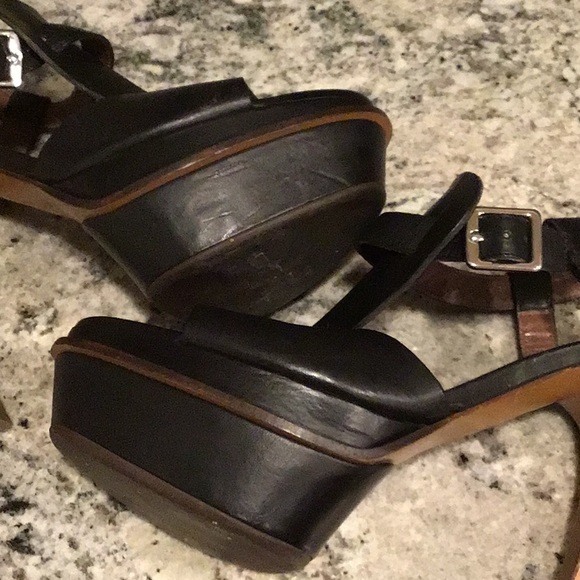 Marni Leather Platform Heels - Picture 6 of 8